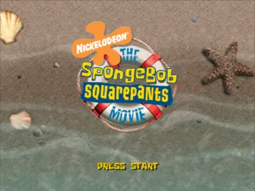 Nickelodeon SpongeBob SquarePants - The Movie screen shot title